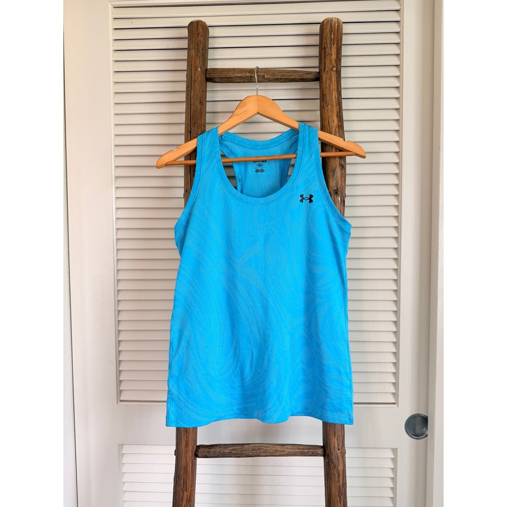 Under Armour Racerback Tank Top XS Blue
